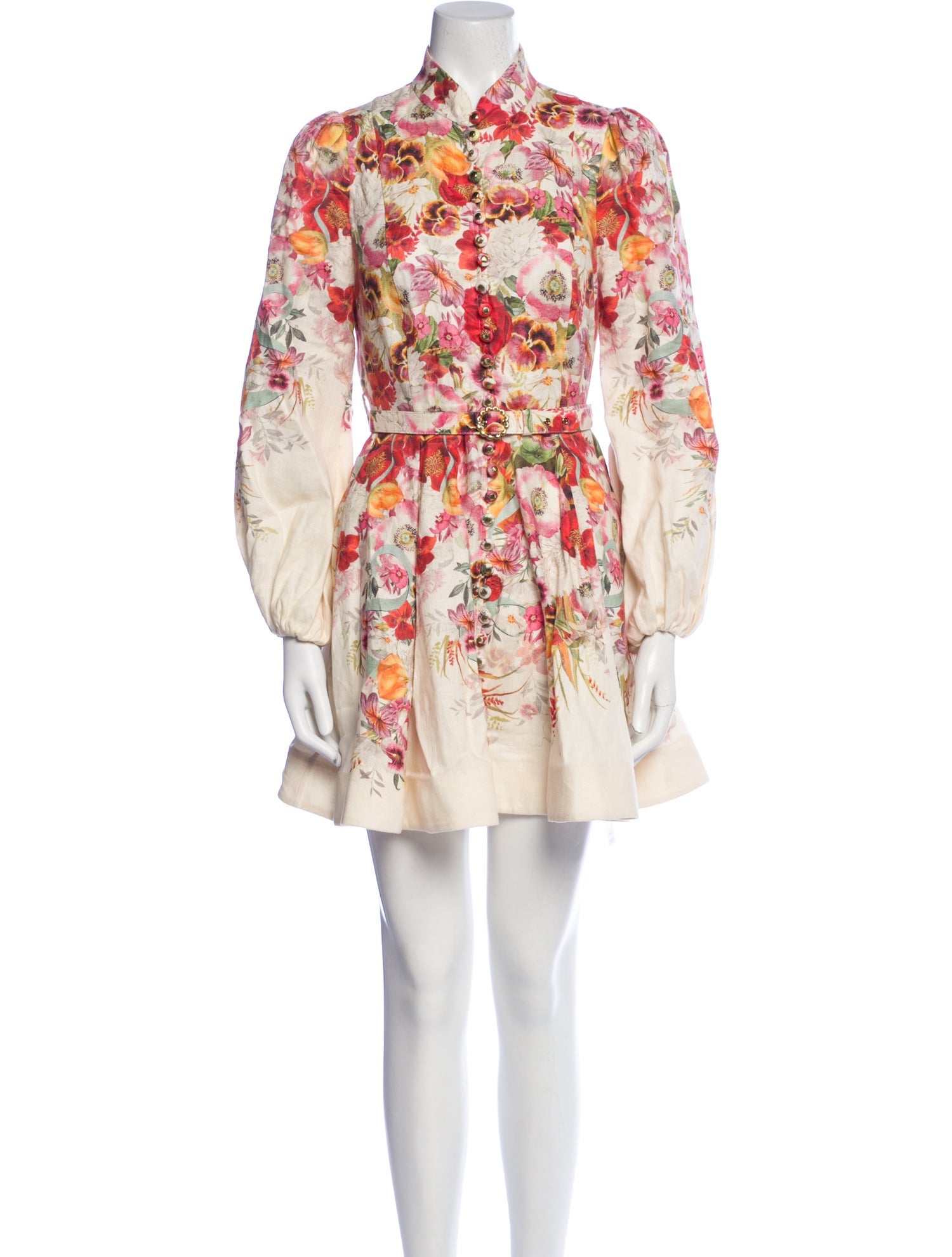 Zimmermann Linen Mini Dress