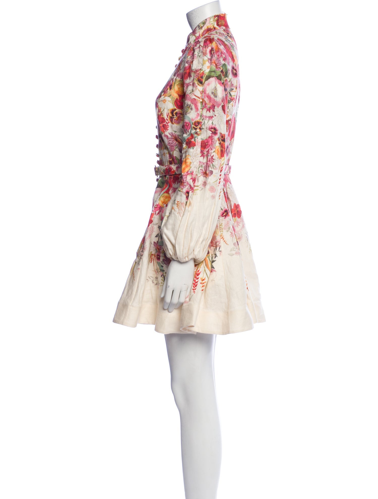 Zimmermann Linen Mini Dress