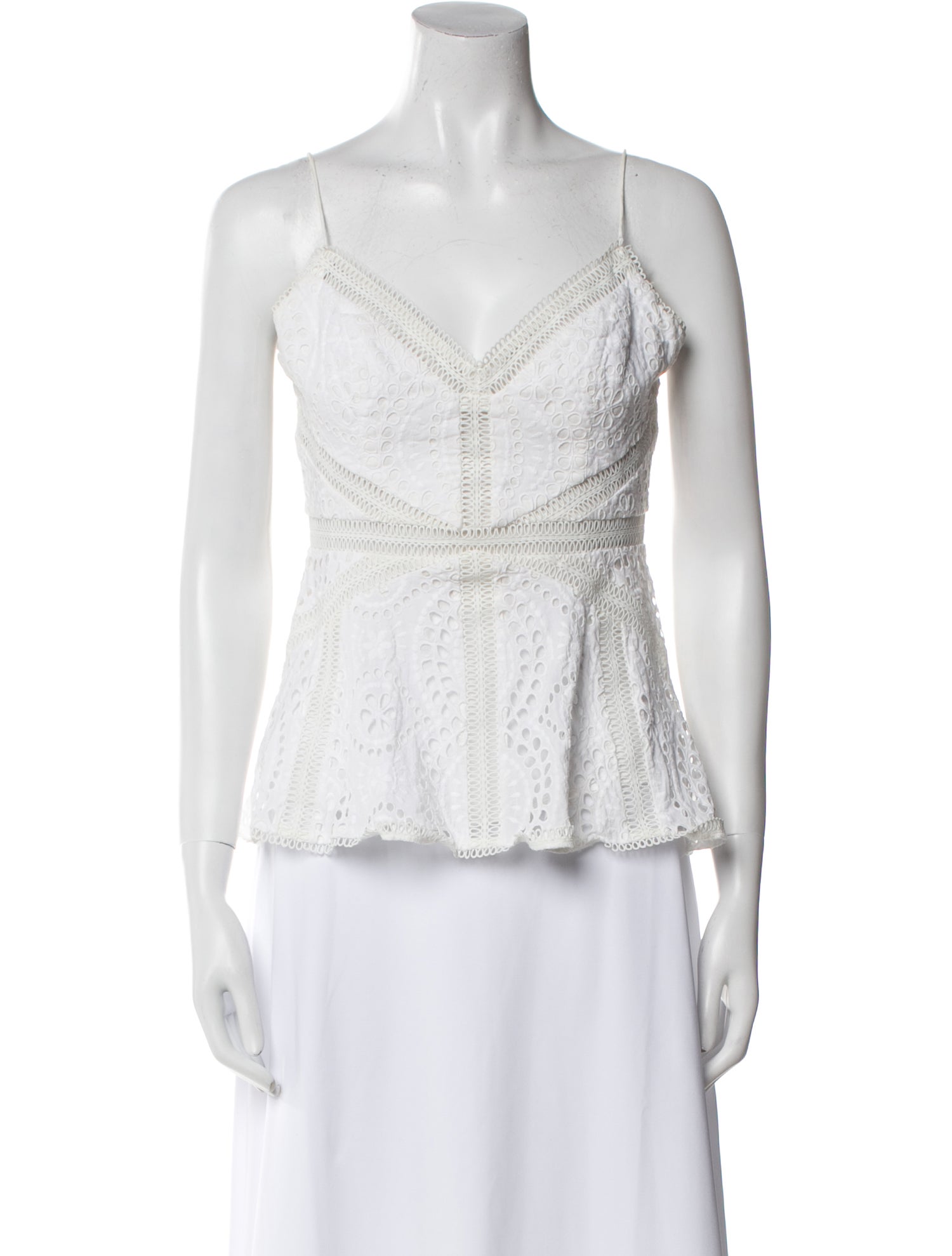 Zimmermann V-Neck Sleeveless Top