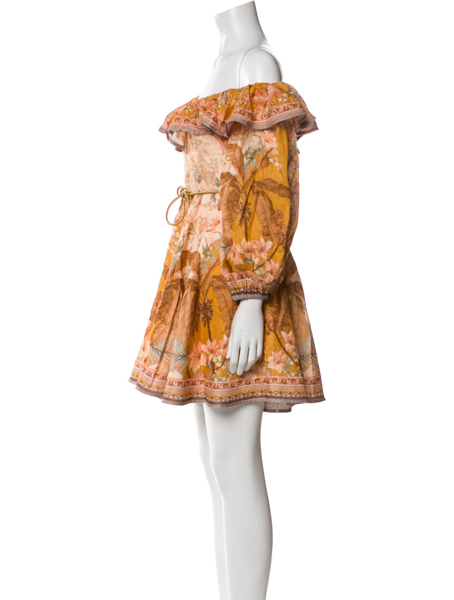 Zimmermann Linen Mini Dress w/ Tags