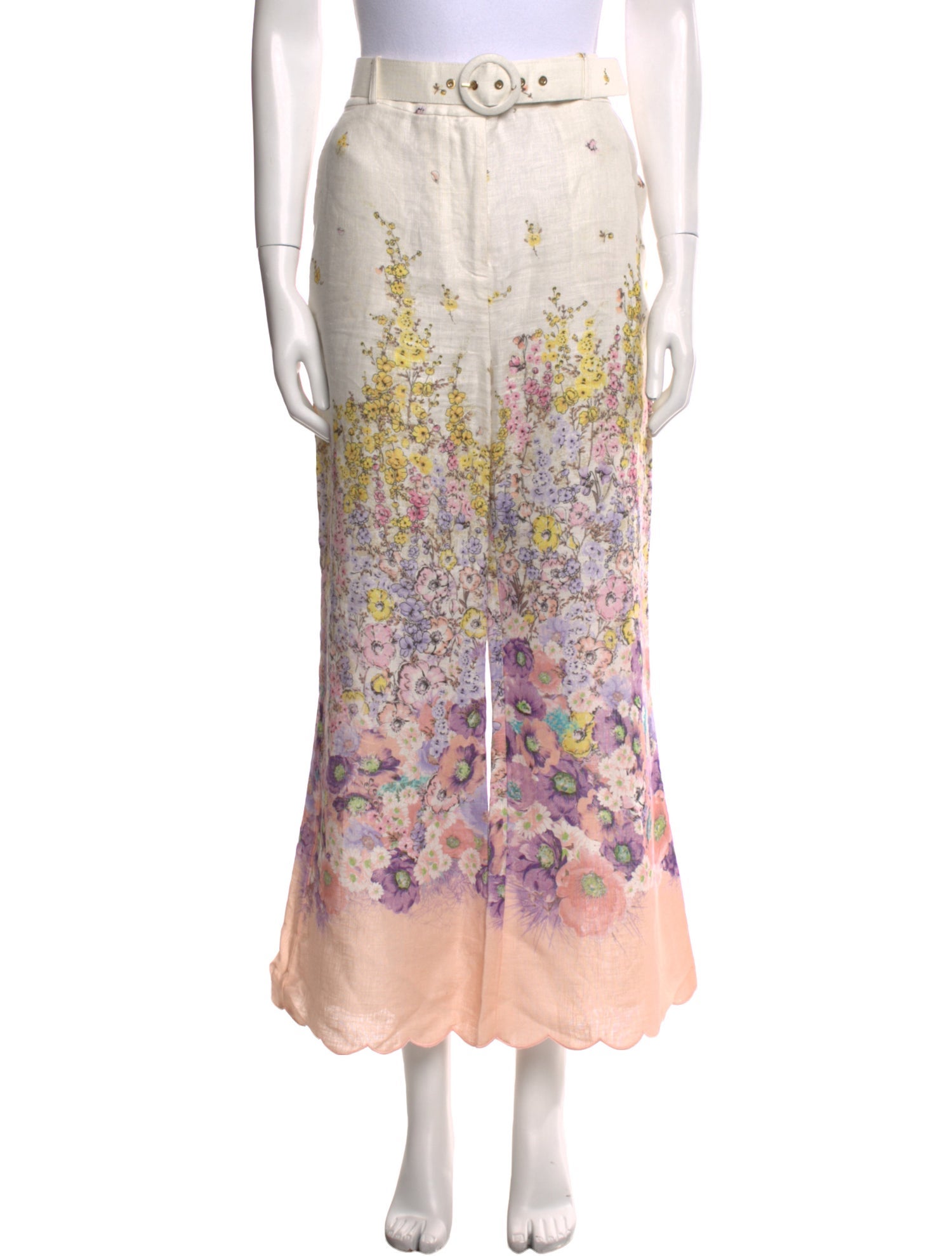 Zimmermann Linen Wide Leg Pants