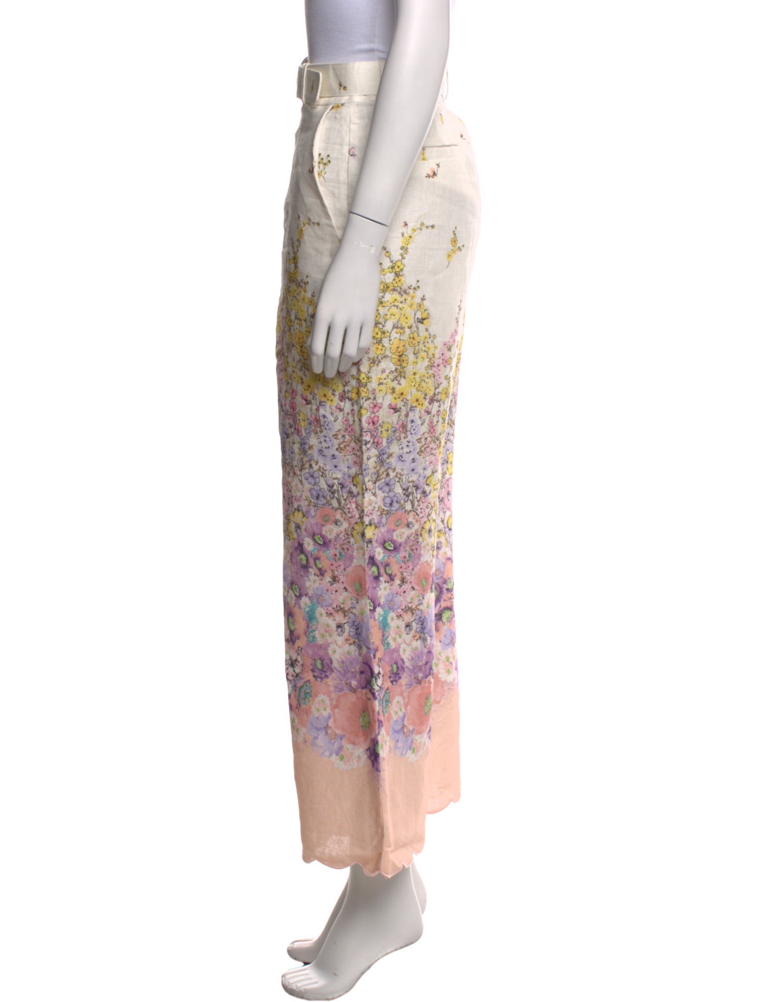 Zimmermann Linen Wide Leg Pants