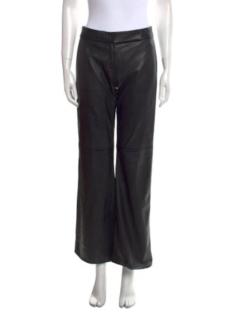 Zimmermann Leather Wide Leg Pants