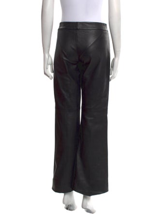 Zimmermann Leather Wide Leg Pants