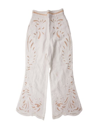 Zimmermann Linen Wide Leg Pants
