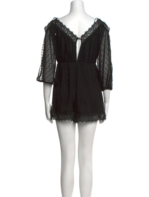 Zimmermann Silk V-Neck Romper