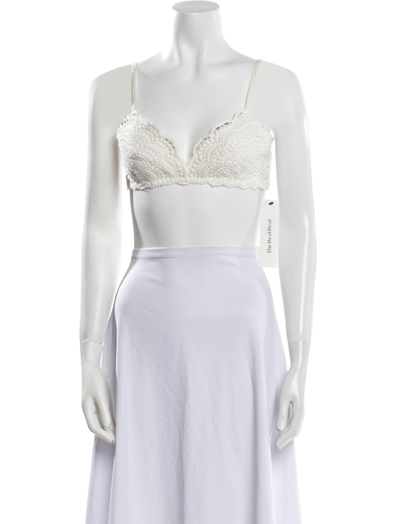 Zimmermann Linen V-Neck Crop Top