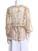 Zimmermann Silk Floral Print Blouse