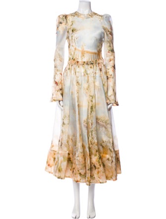 Zimmermann Silk Long Dress