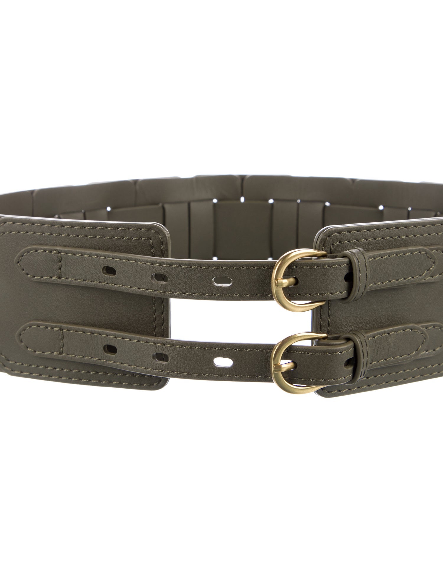 Zimmermann Wide Leather Waist Belt