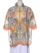 Zimmermann Linen Paisley Print Tunic