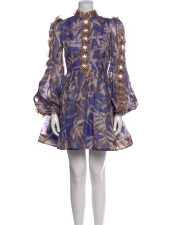 Zimmermann Linen Mini Dress