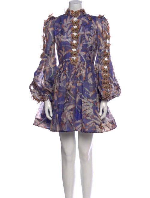 Zimmermann Linen Mini Dress