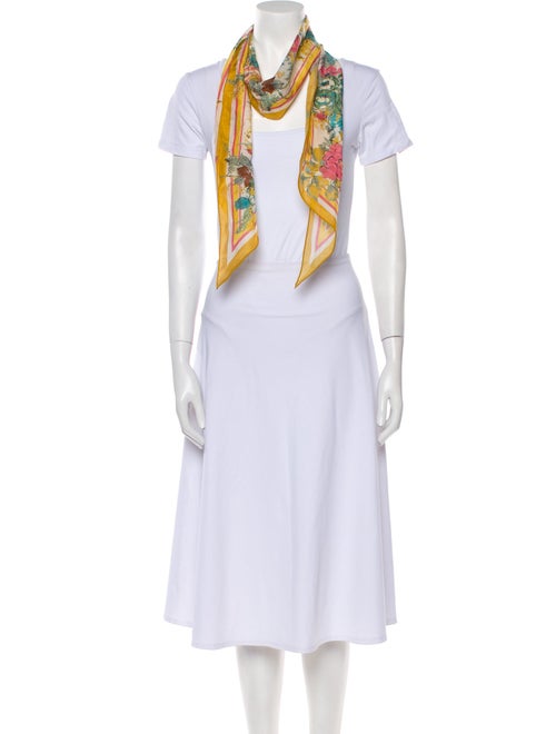 Zimmermann Silk Floral Print Scarf