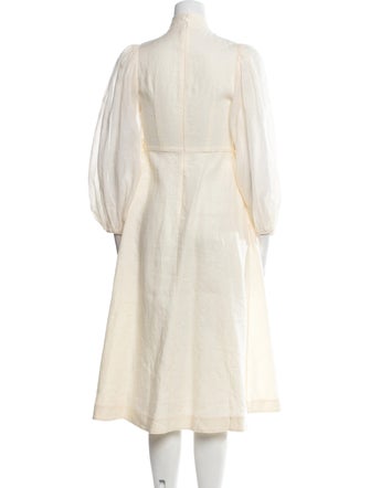 Zimmermann Linen Midi Length Dress