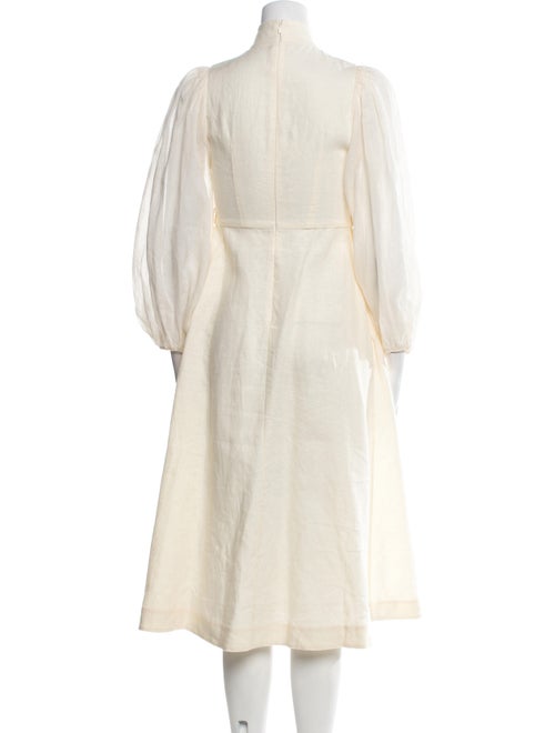 Zimmermann Linen Midi Length Dress