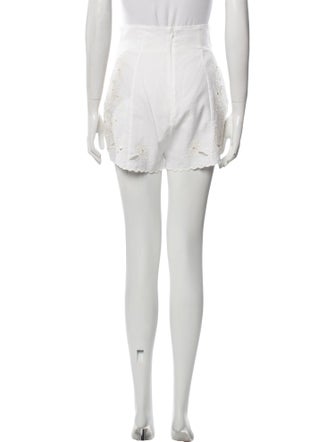 Zimmermann Linen Mini Shorts