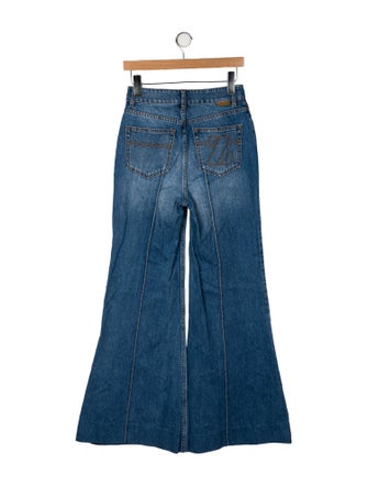 Zimmermann High-Rise Wide Leg Jeans