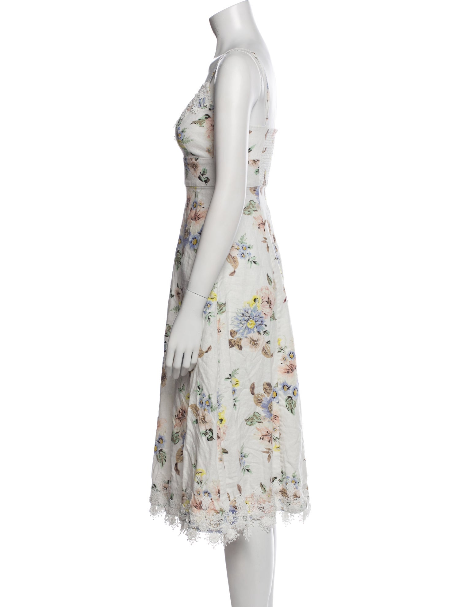 Zimmermann Linen Midi Length Dress