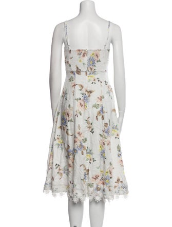 Zimmermann Linen Midi Length Dress