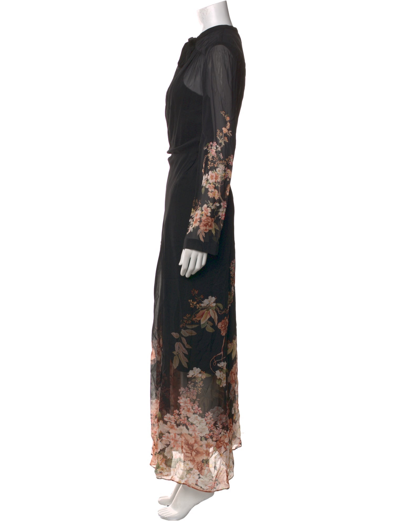 Zimmermann Floral Print Long Dress w/ Tags
