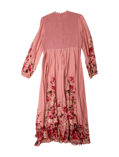 Zimmermann Mock Neck Long Dress