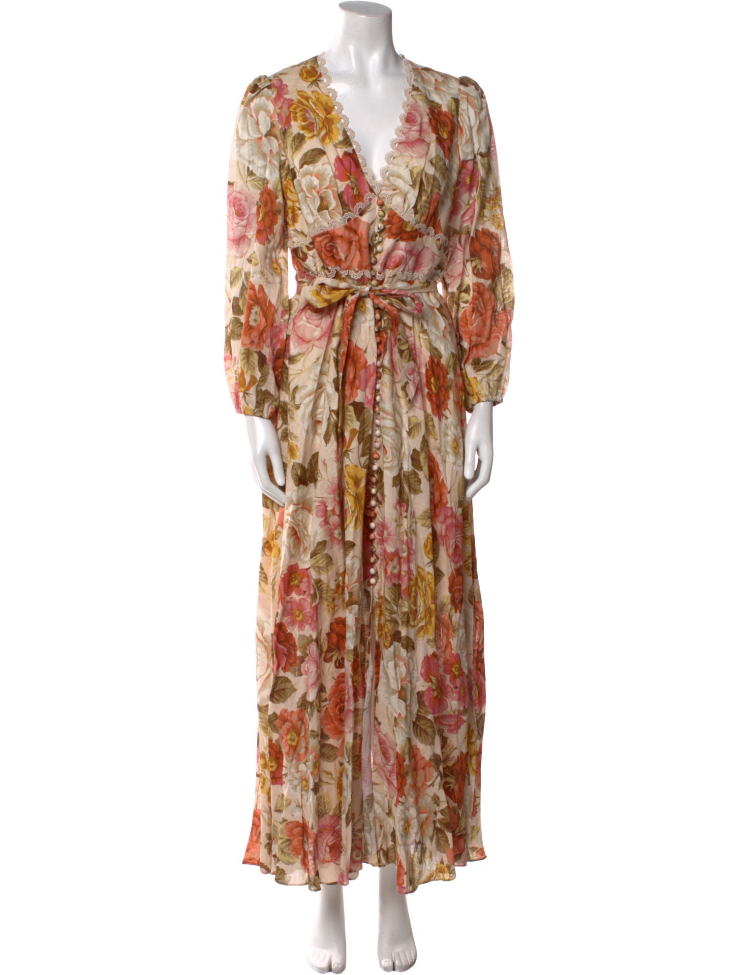 Zimmermann Linen Long Dress w/ Tags