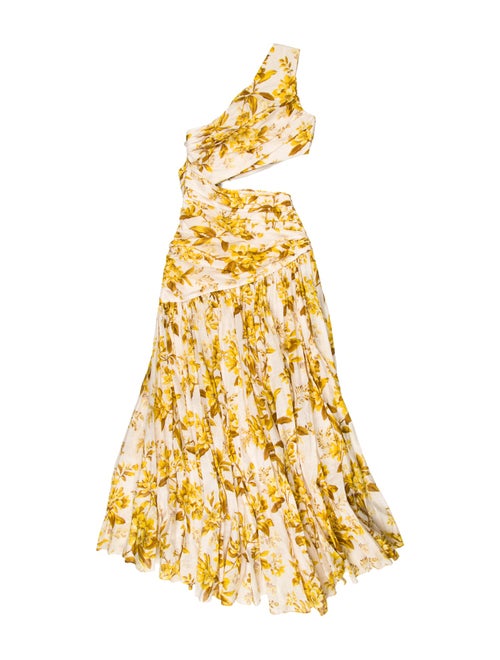 Zimmermann Floral Print Long Dress