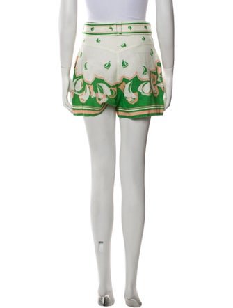 Zimmermann Linen Mini Shorts