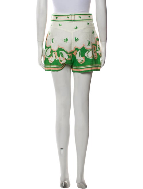 Zimmermann Linen Mini Shorts