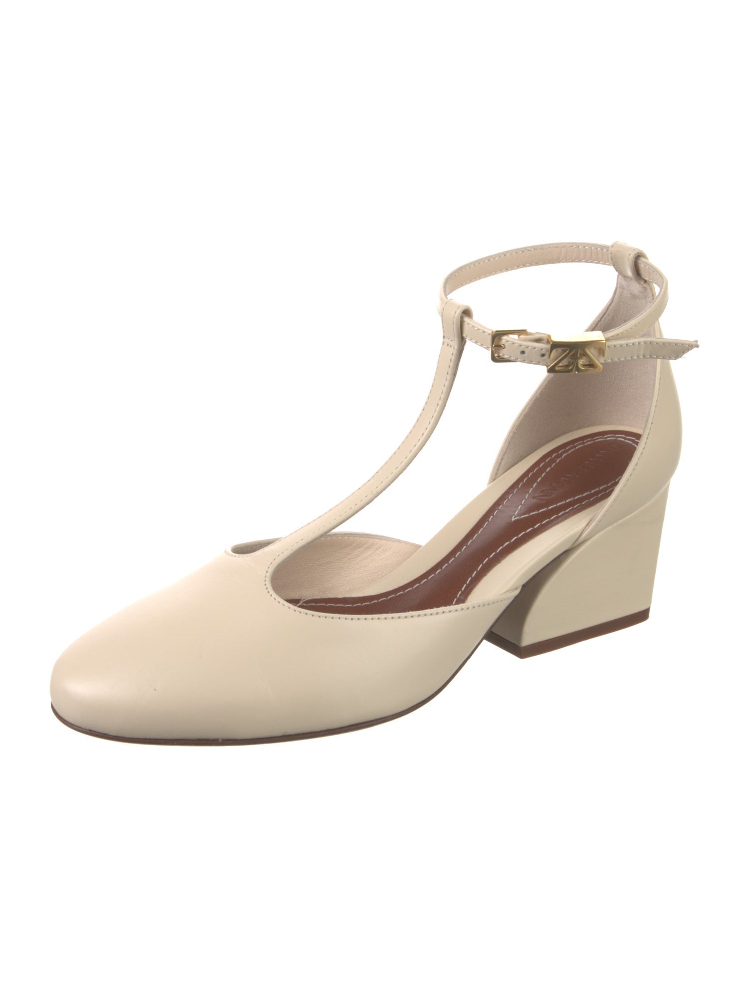 Zimmermann Leather T-Strap Pumps