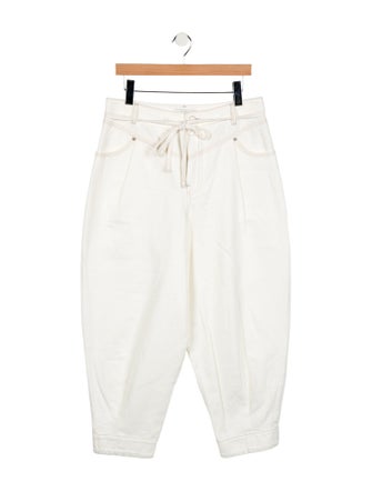 Zimmermann High-Rise Straight Leg Jeans