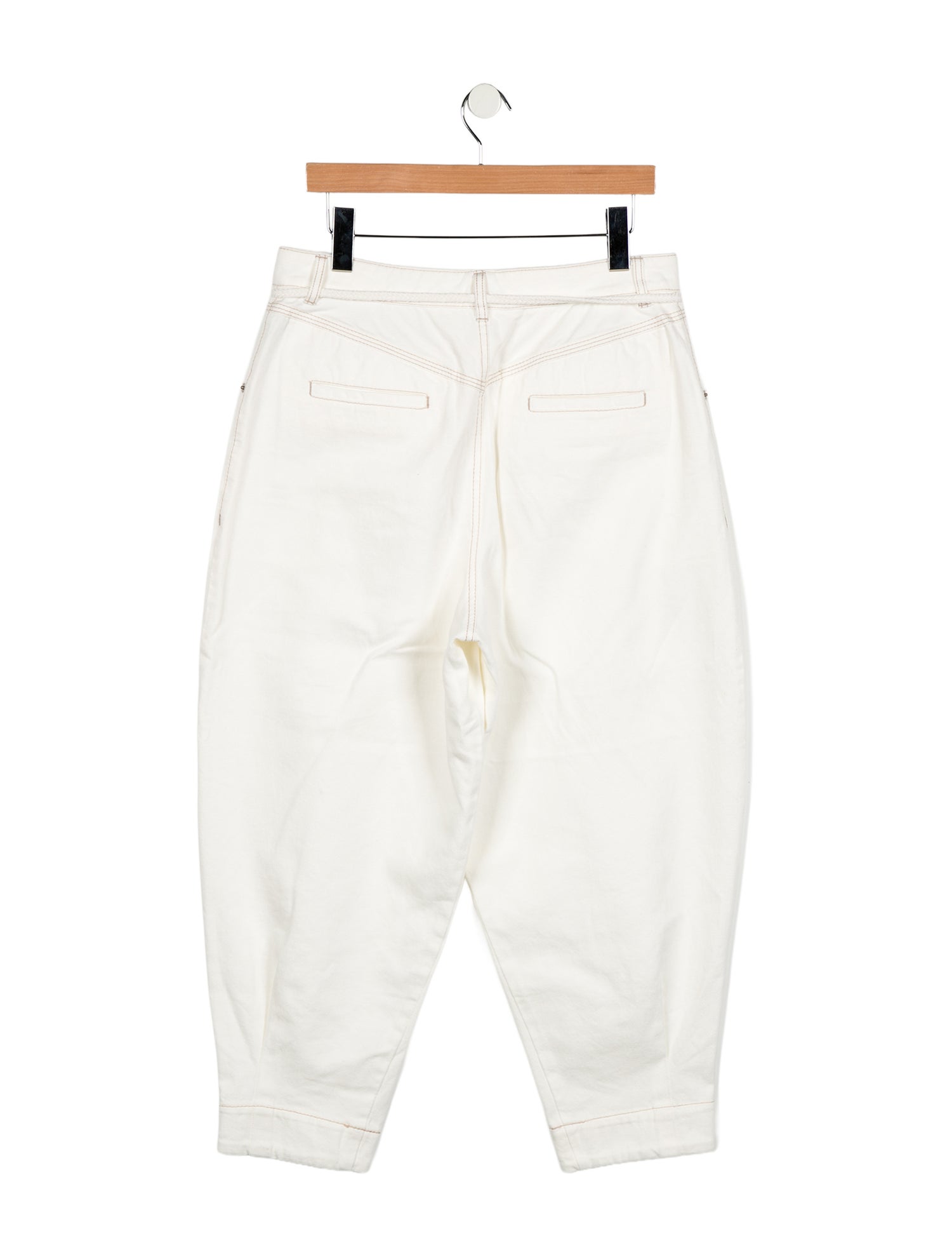 Zimmermann High-Rise Straight Leg Jeans