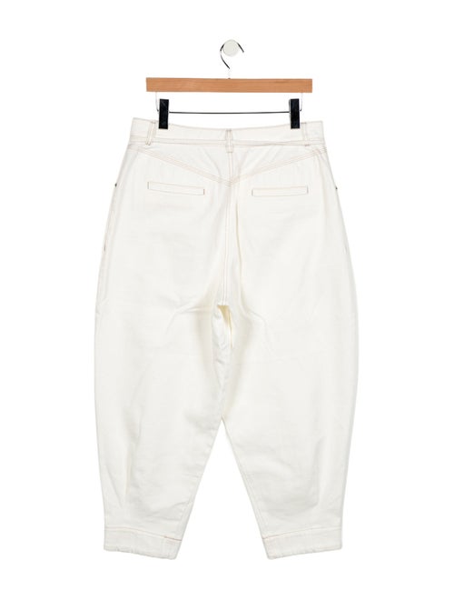 Zimmermann High-Rise Straight Leg Jeans