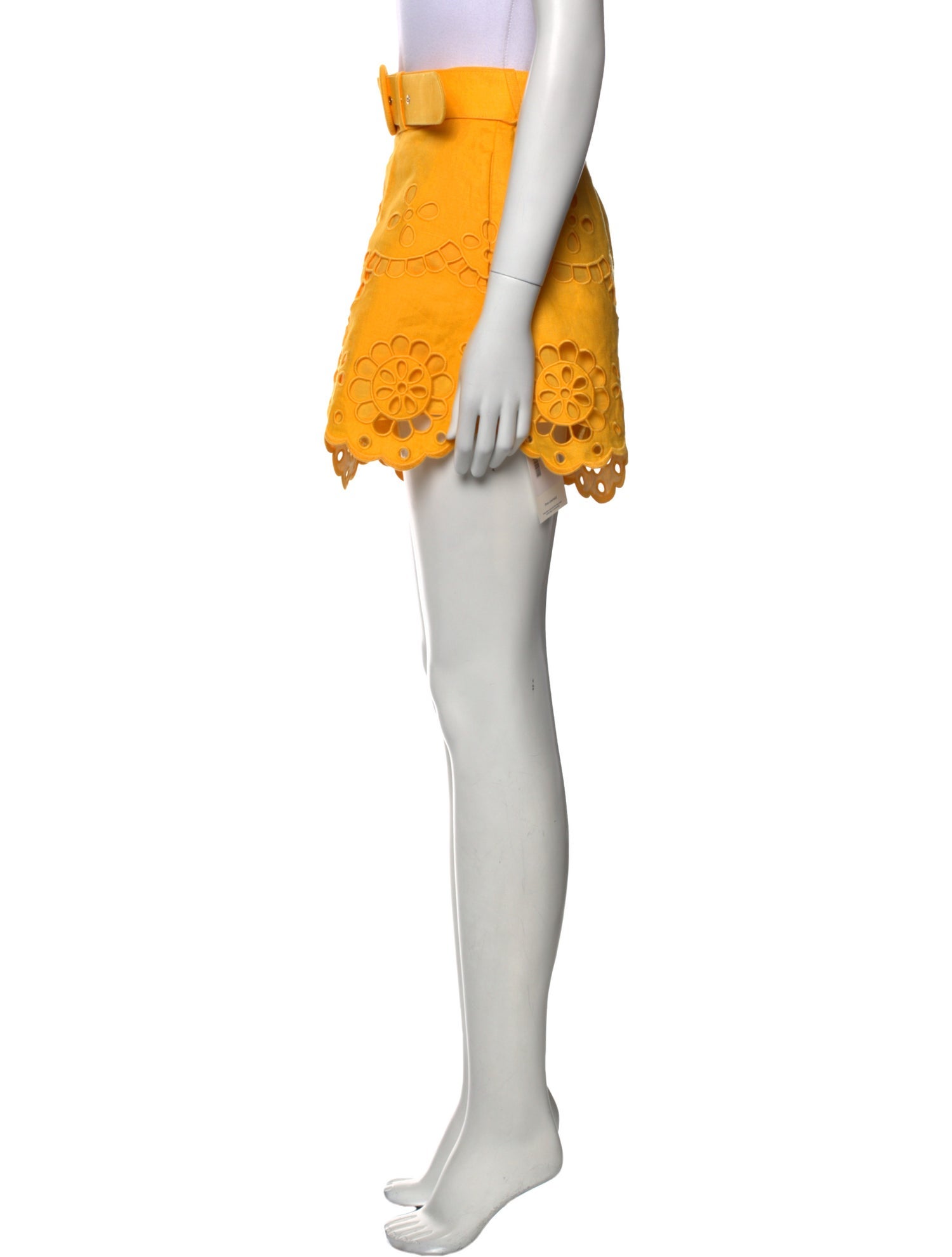 Zimmermann Linen Mini Shorts