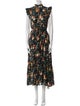 Zimmermann Floral Print Long Dress