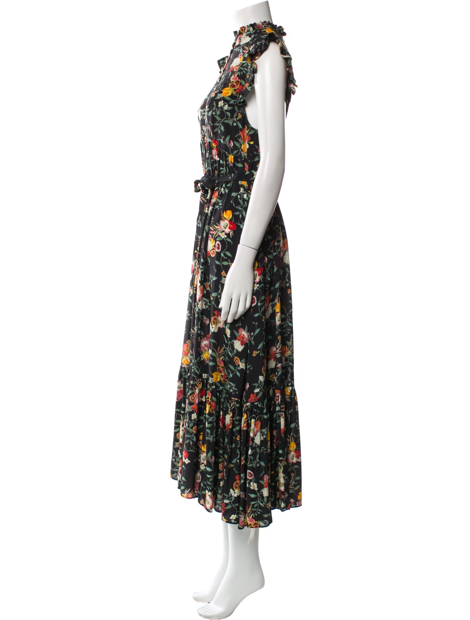 Zimmermann Floral Print Long Dress