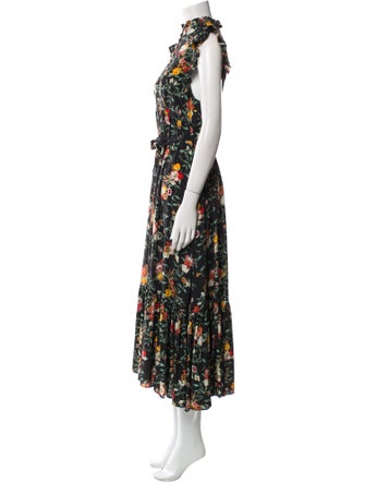 Zimmermann Floral Print Long Dress