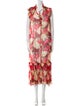 Zimmermann Floral Print Long Dress