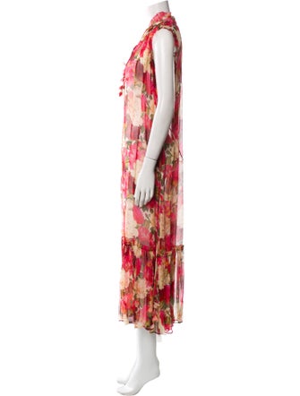 Zimmermann Floral Print Long Dress