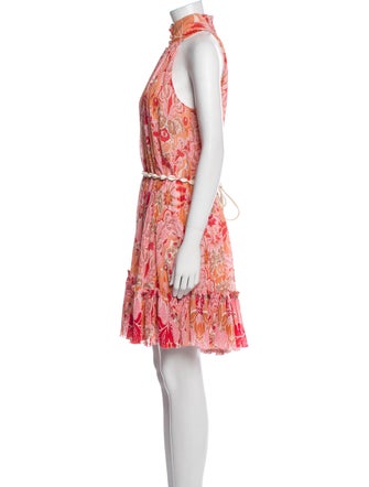Zimmermann Floral Print Midi Length Dress