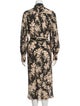 Zimmermann Floral Print Midi Length Dress