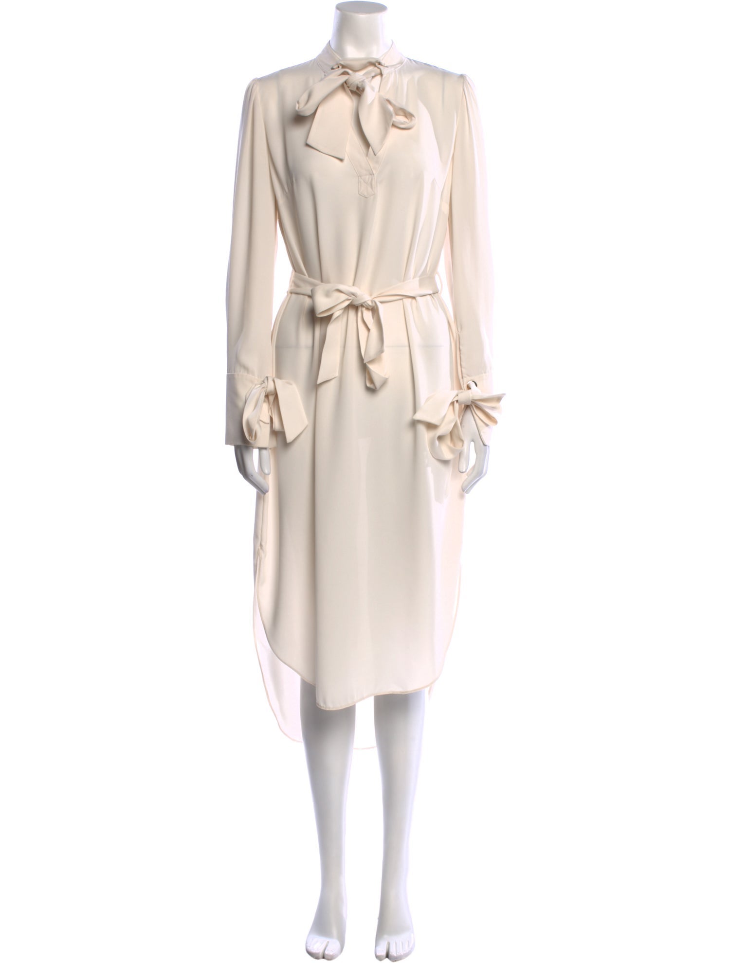 Zimmermann Mock Neck Long Dress