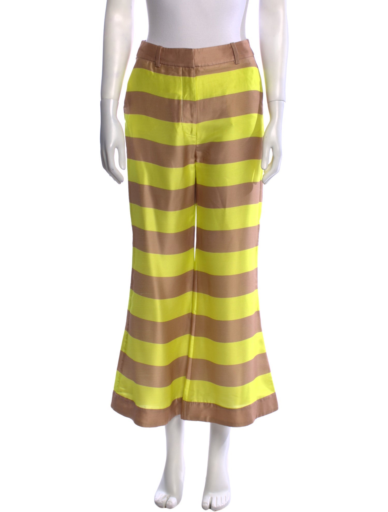 Zimmermann Wonderland Relaxed Kick Flare Wide Leg Pants