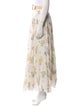 Zimmermann Floral Print Midi Length Skirt