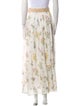 Zimmermann Floral Print Midi Length Skirt