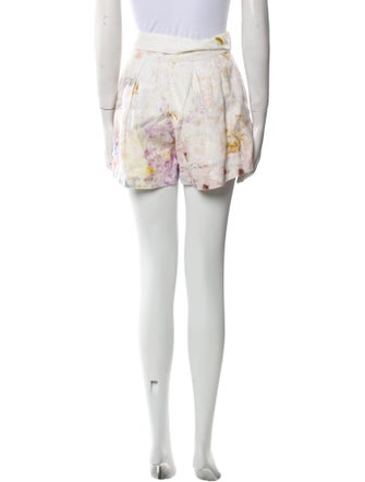 Zimmermann Linen Mini Shorts