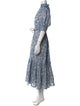 Zimmermann Paisley Print Long Dress