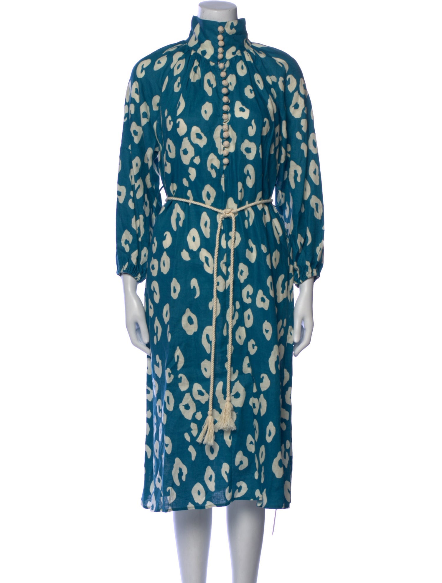 Zimmermann Printed Midi Length Dress