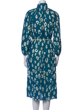 Zimmermann Printed Midi Length Dress